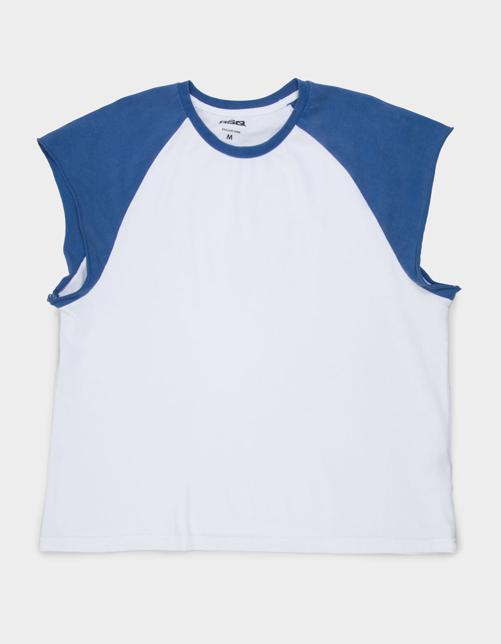 RSQ Mens Cropped Raglan Muscle Tee
