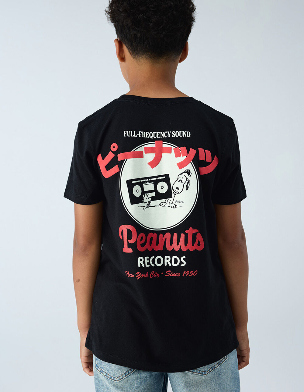 PEANUTS Records Boys Tee