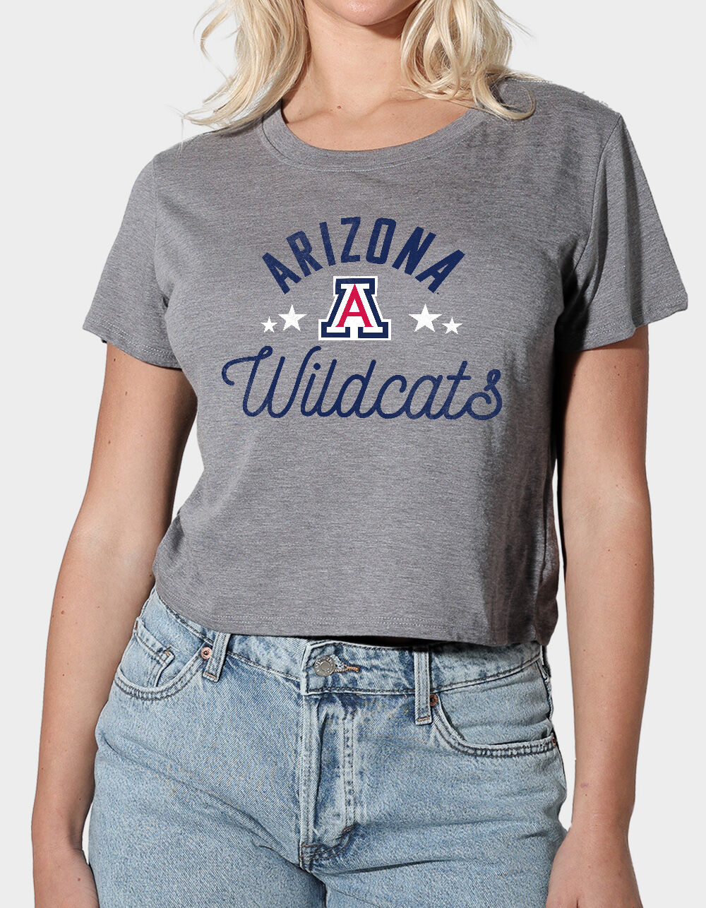 THE UNIVERSITY OF ARIZONA Official Wildcats Womens Cropped Tee