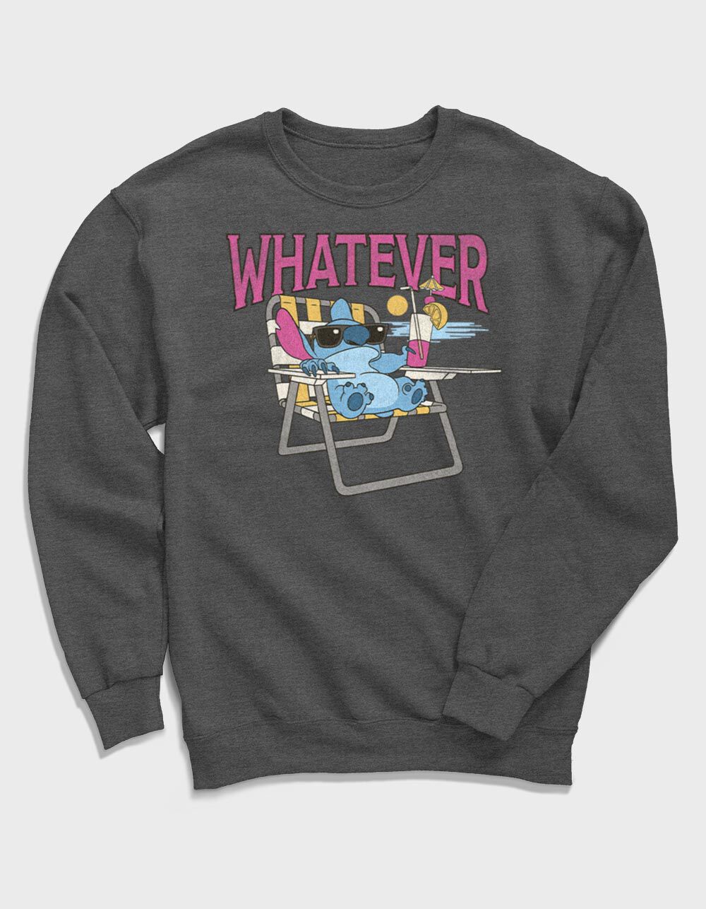 LILO & STITCH Whatever Stitch Unisex Crewneck Sweatshirt