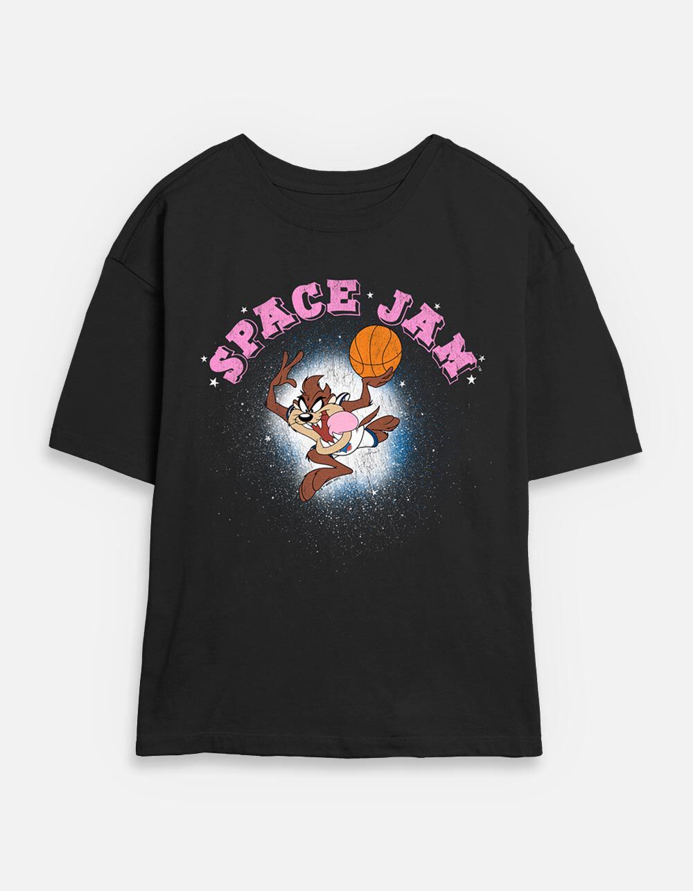 SPACE JAM Space Taz Womens Skimmer Tee