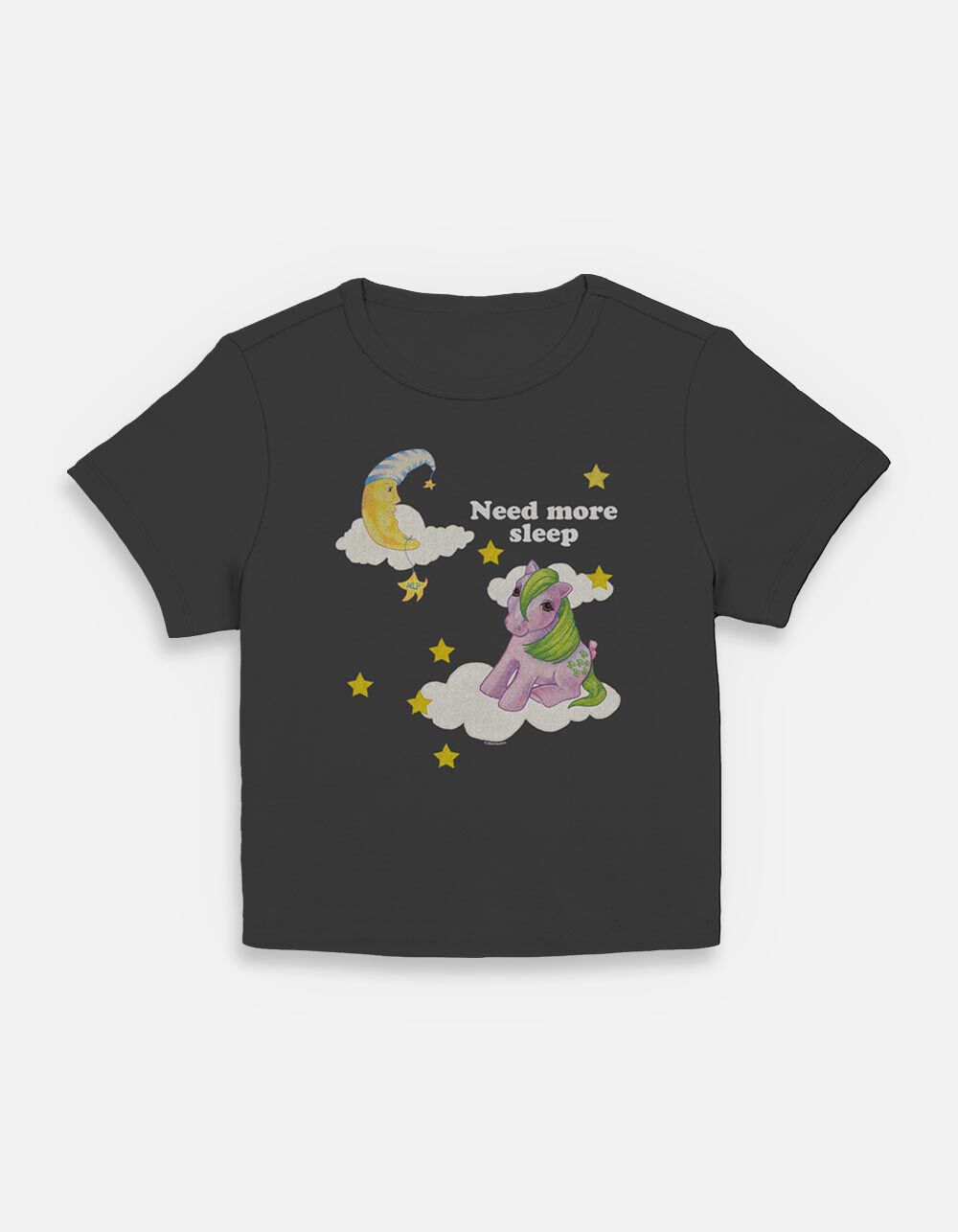 MY LITTLE PONY Need More Sleep Womens Baby Tee