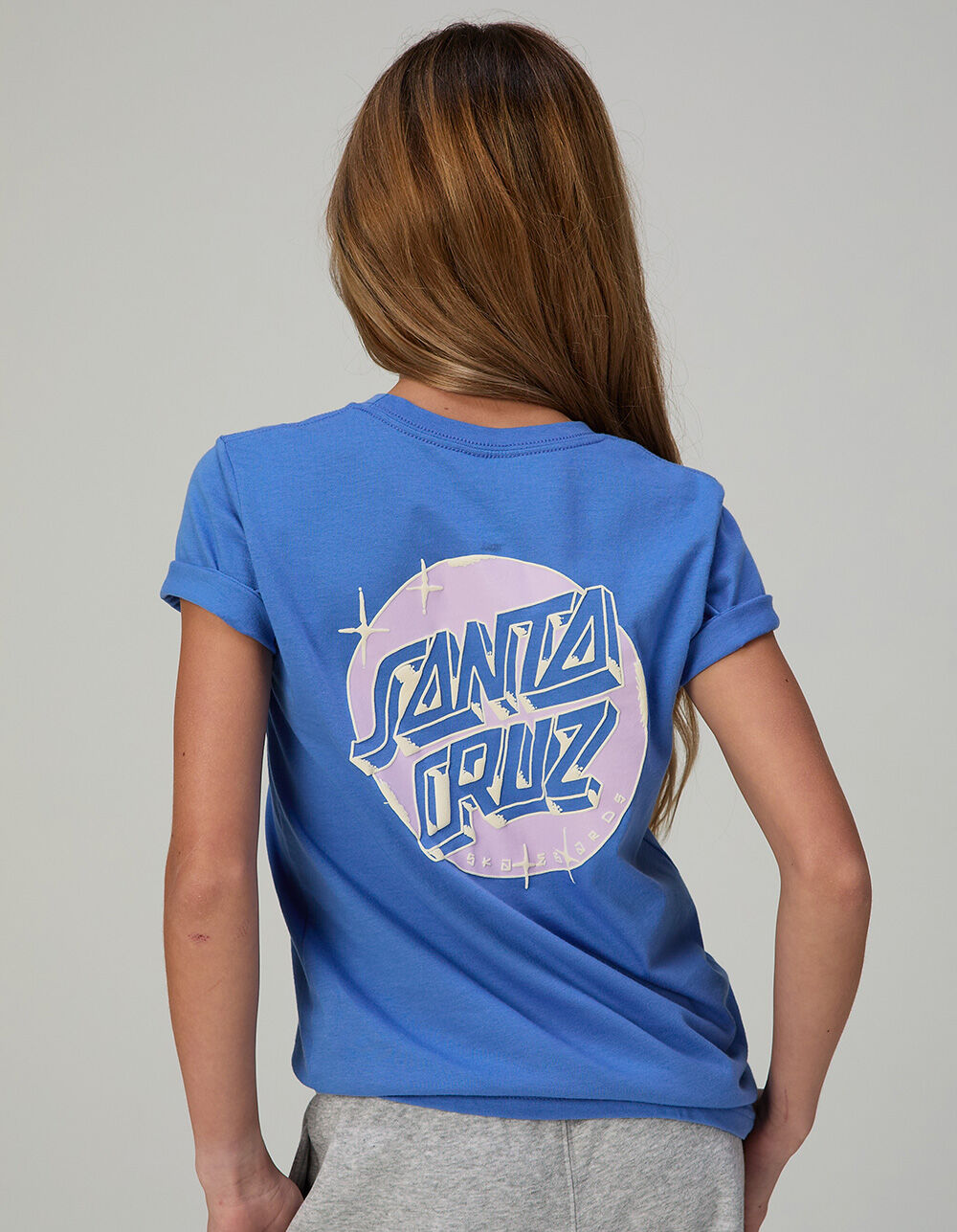 SANTA CRUZ Scrawl Dot Girls Boyfriend Tee