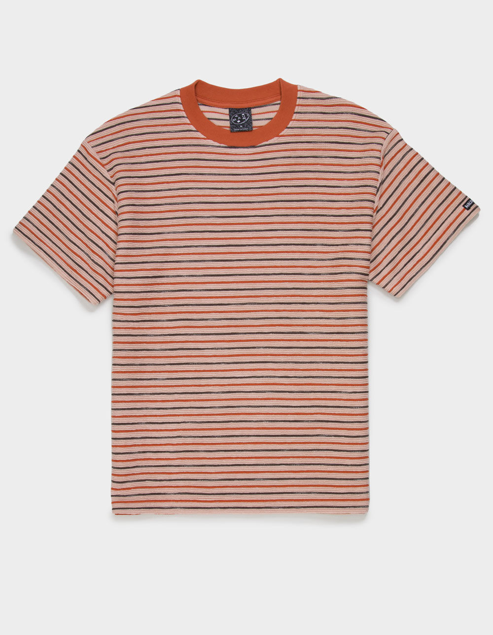 MAUI & SONS Dobby Days Mens Heavyweight Boxy Stripe Tee