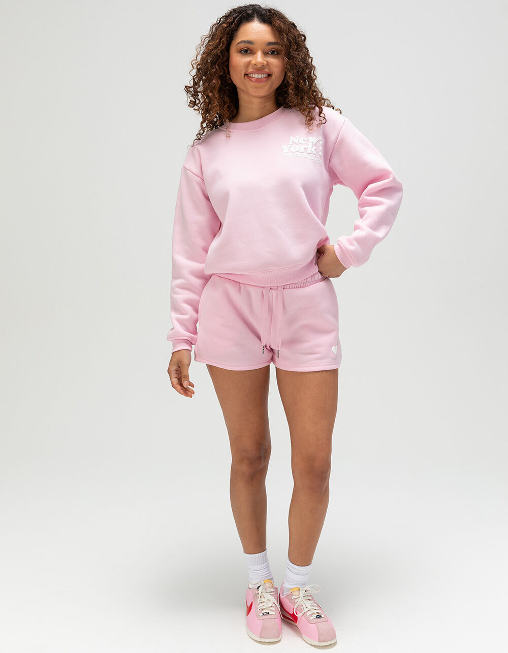 FULL TILT Womens Fleece Shorts