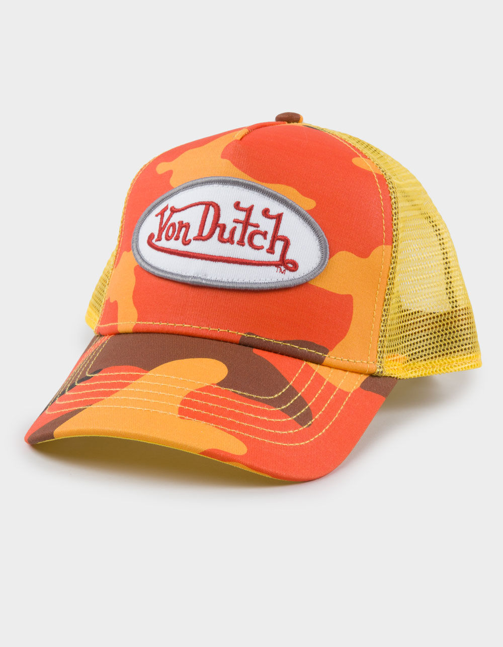 VON DUTCH Multi Camo Trucker Hat