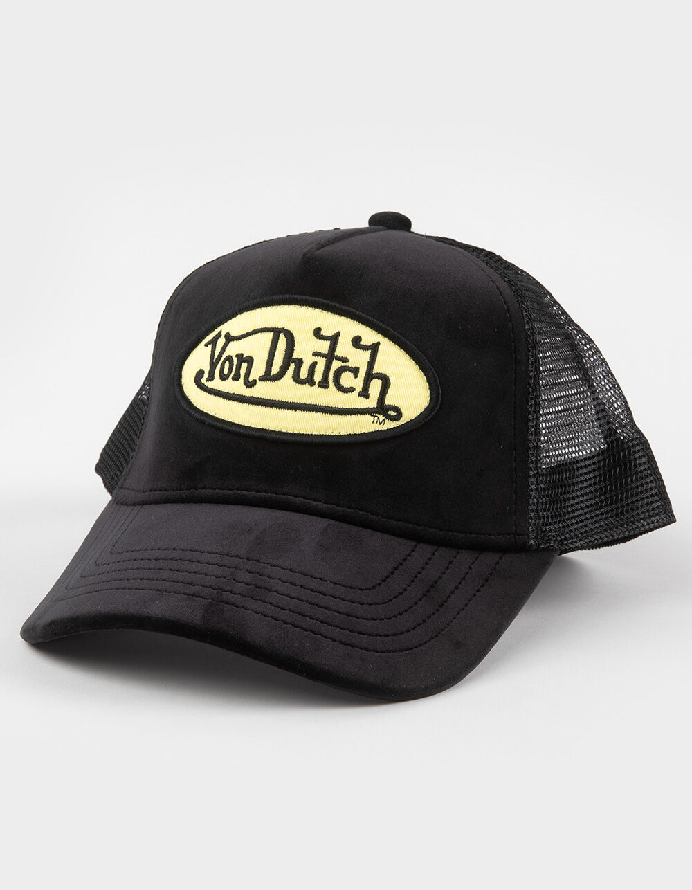 VON DUTCH Velvet Trucker Hat