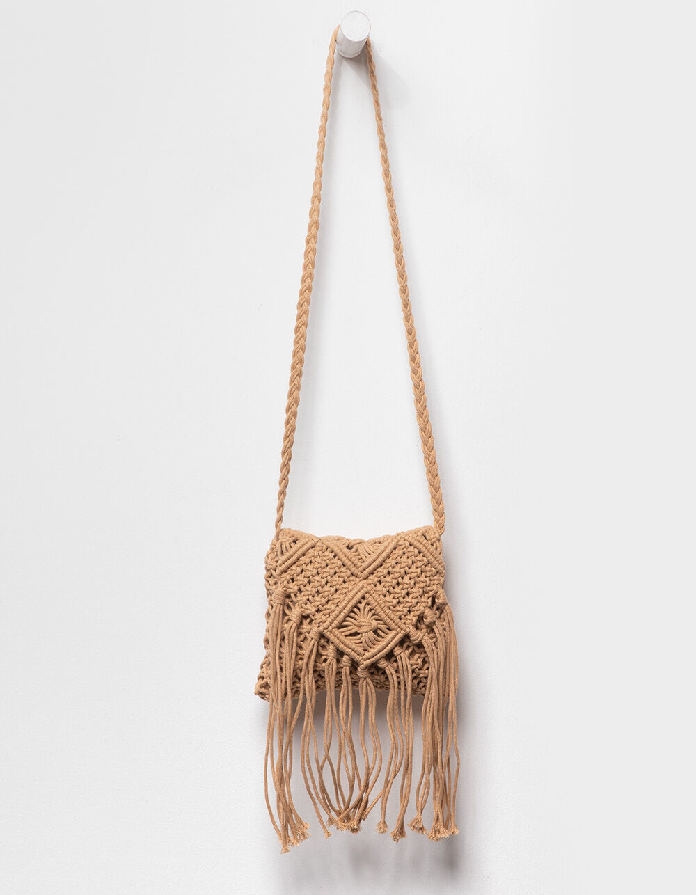 Crochet Fringe Tote Bag