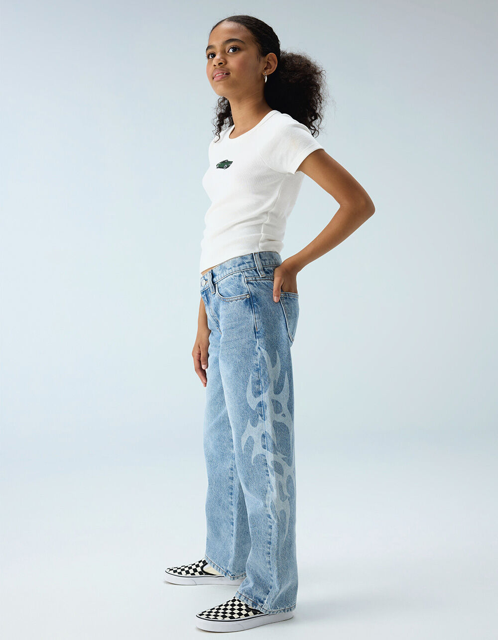 RSQ Girls Cyber Ultra Baggy Jeans