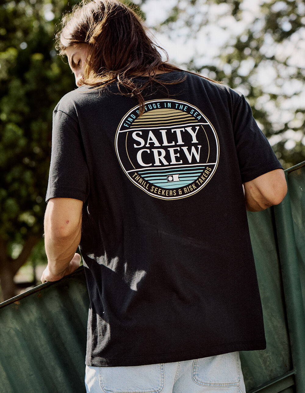SALTY CREW Simple Fade Mens Tee