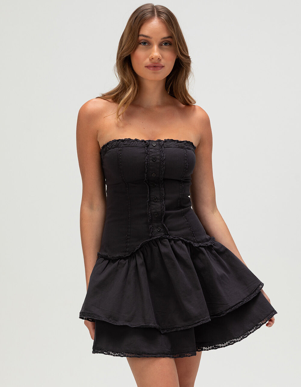 WEST OF MELROSE Womens Tube Dress