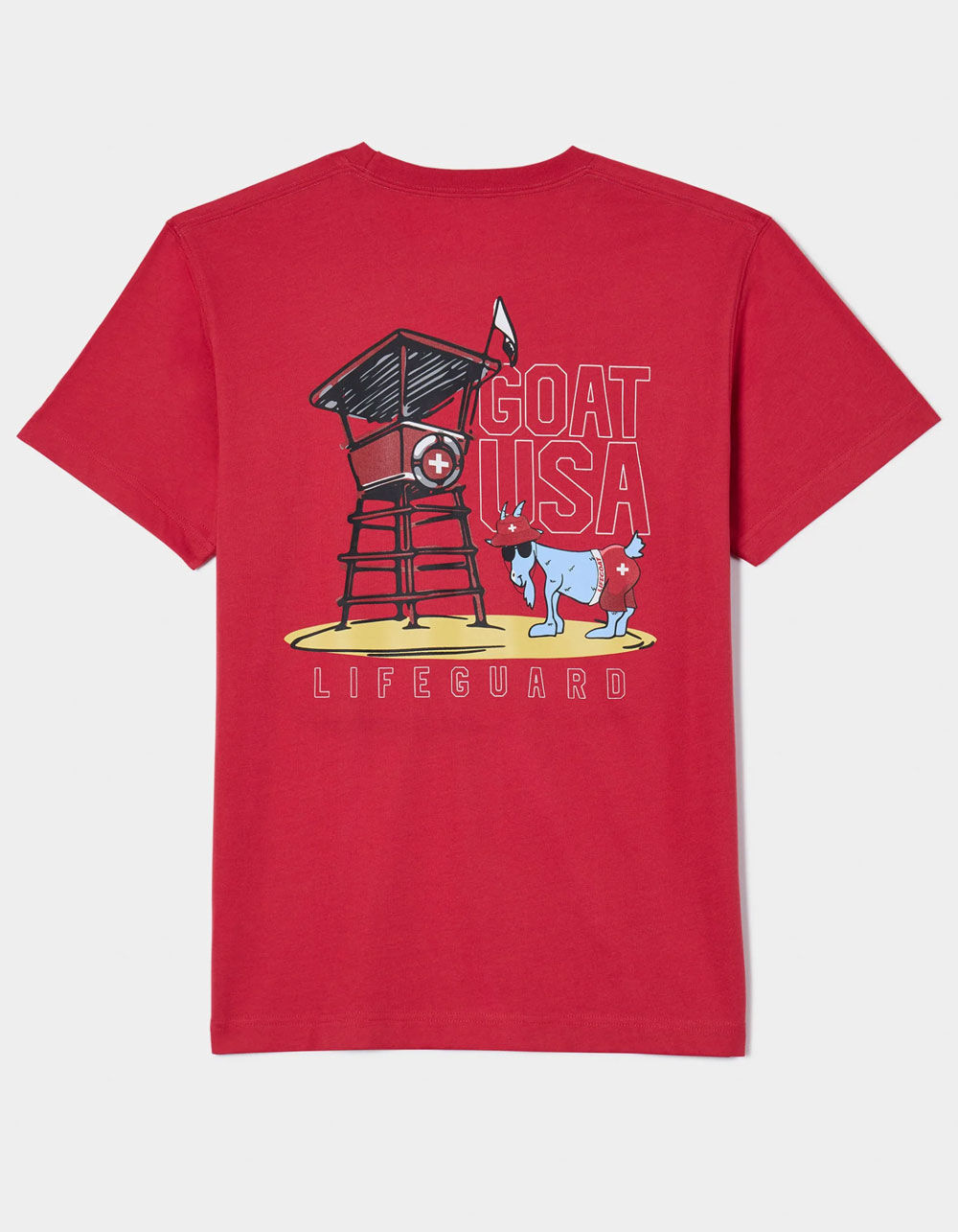 GOAT USA Lifeguard Mens Tee