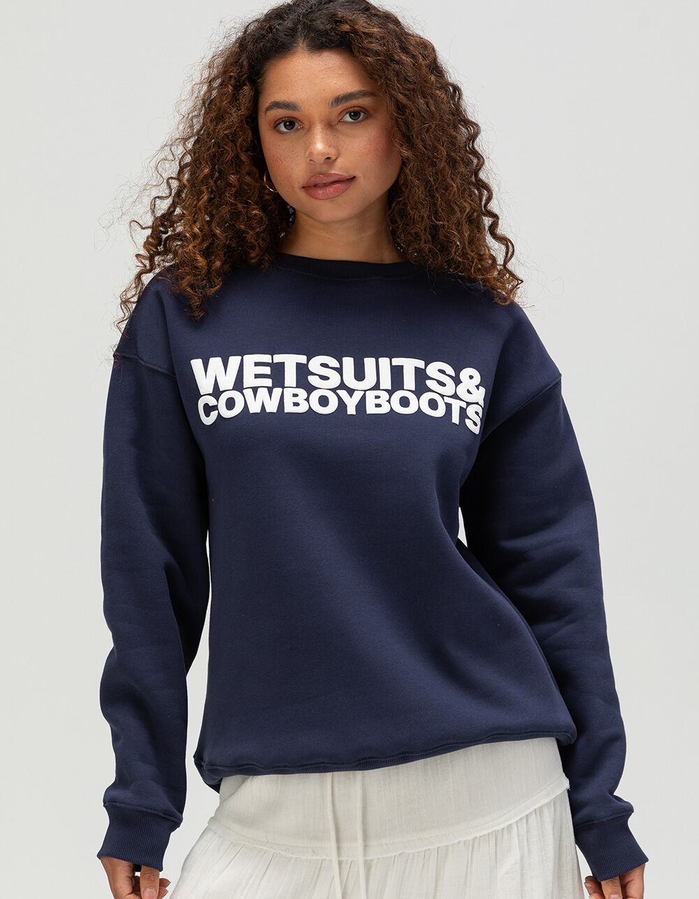 LE SURF Wetsuits Womens Crewneck Sweatshirt