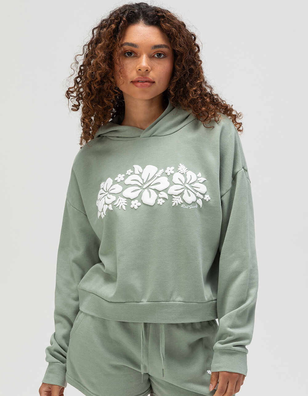 RIOT SOCIETY Hibiscus Womens Hoodie