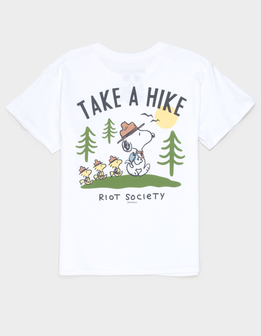 RIOT SOCIETY x Peanuts Take A Hike Girls Boyfriend Tee