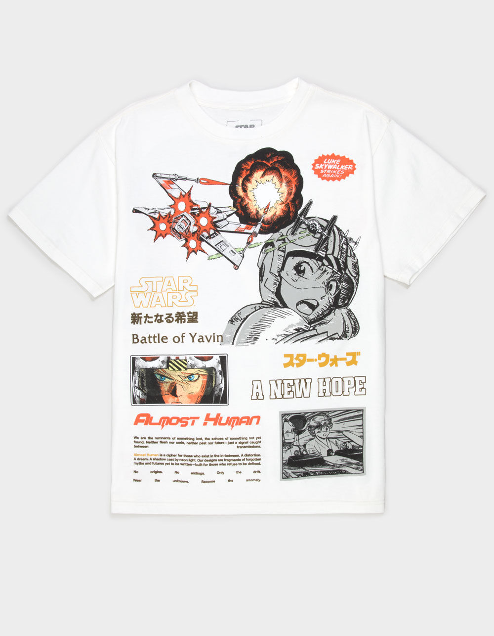 ALMOST HUMAN Star Wars Mens Tee