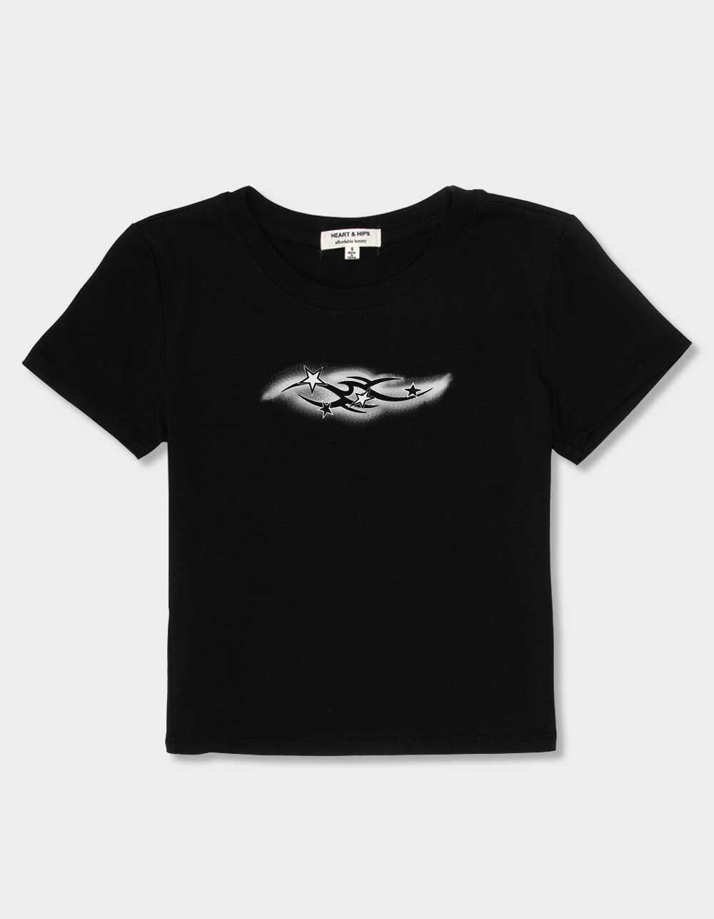 STAR Y2K Spray Womens Baby Tee