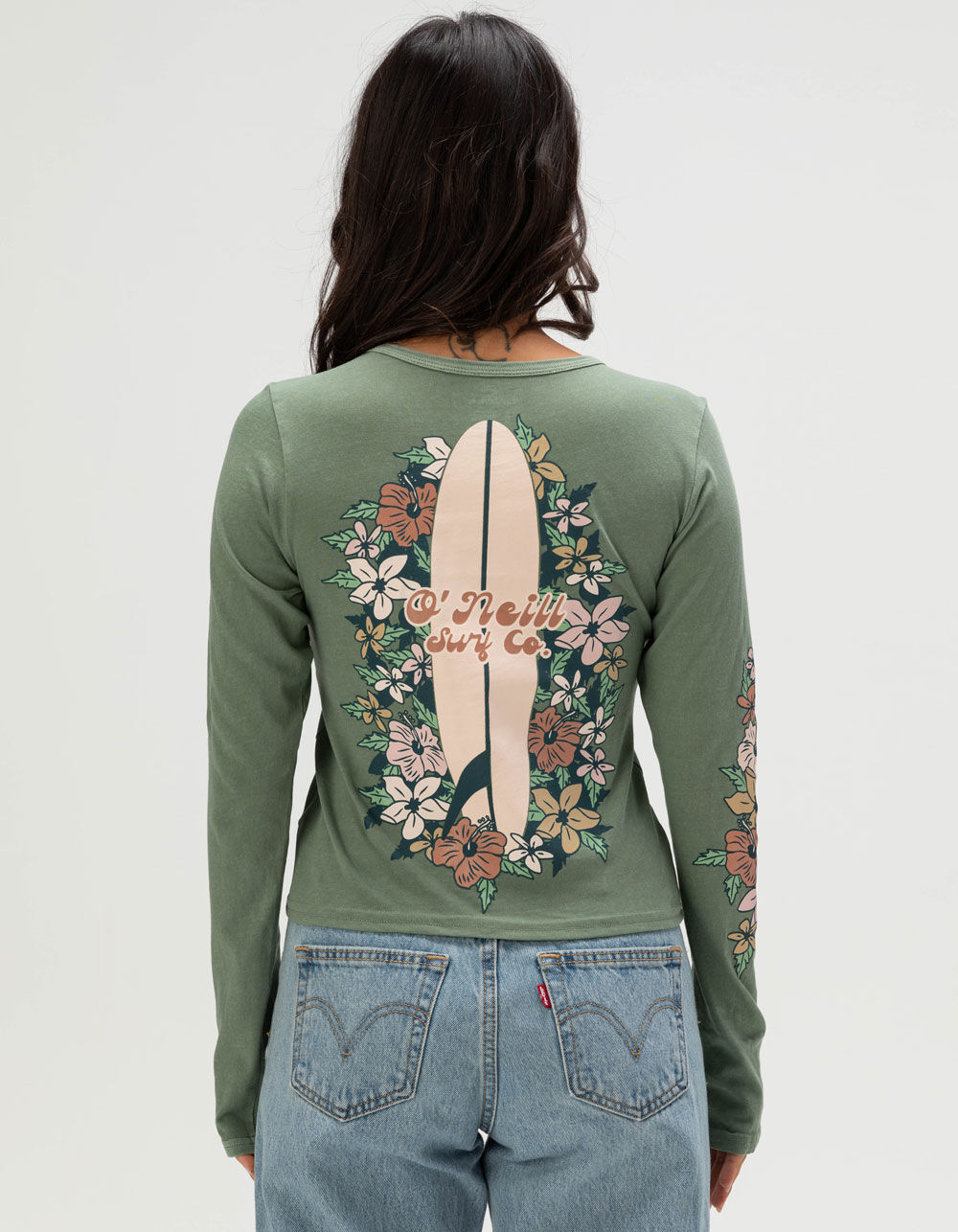 O'NEILL Board Shrine Womens Long Sleeve Tee O'NEILL Board Shrine Womens Long Sleeve Tee