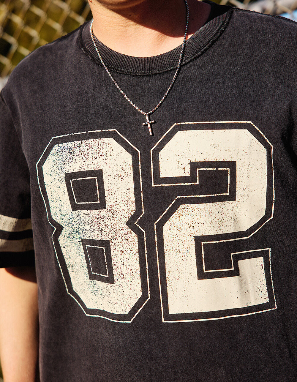 RSQ Mens Jersey Boxy Tee