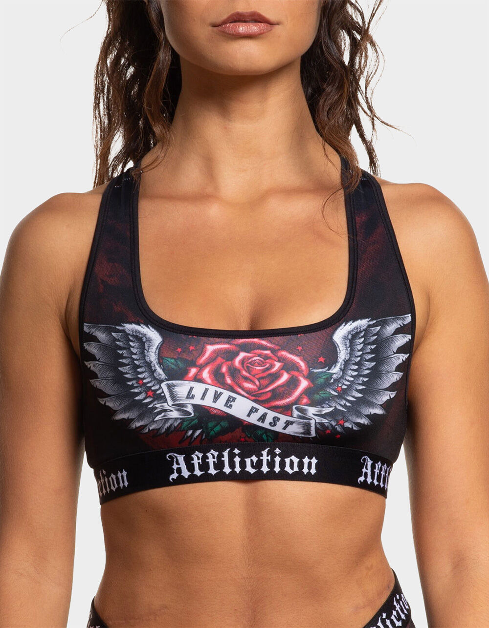 AFFLICTION Ion Womens Bralette Top