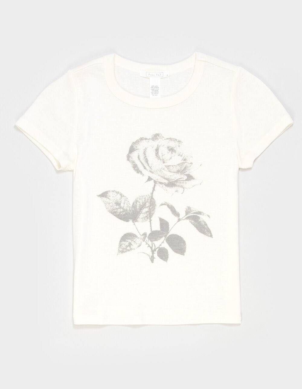 FULL TILT Tonal Rose Girls Tee