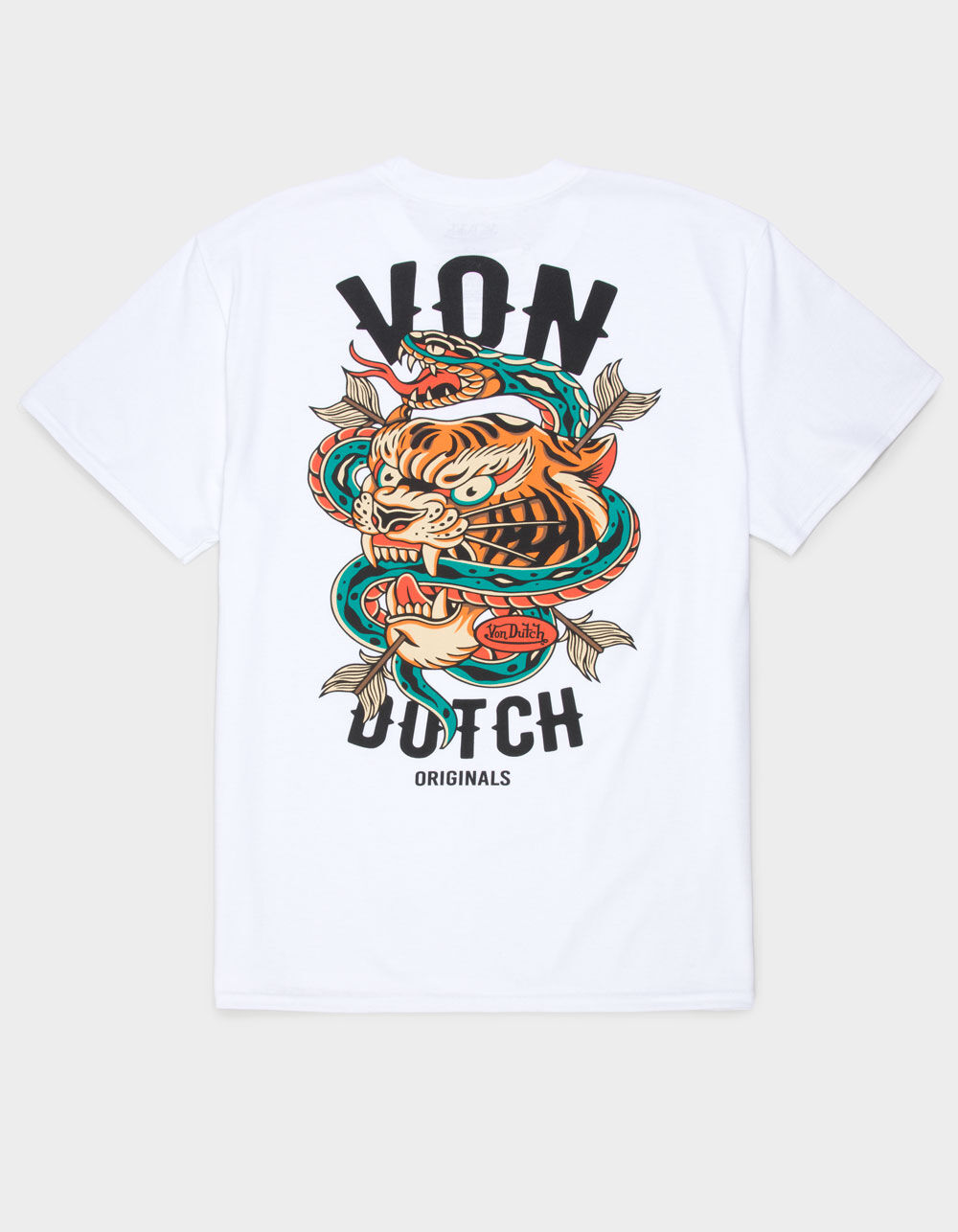 VON DUTCH Tiger Mens Tee