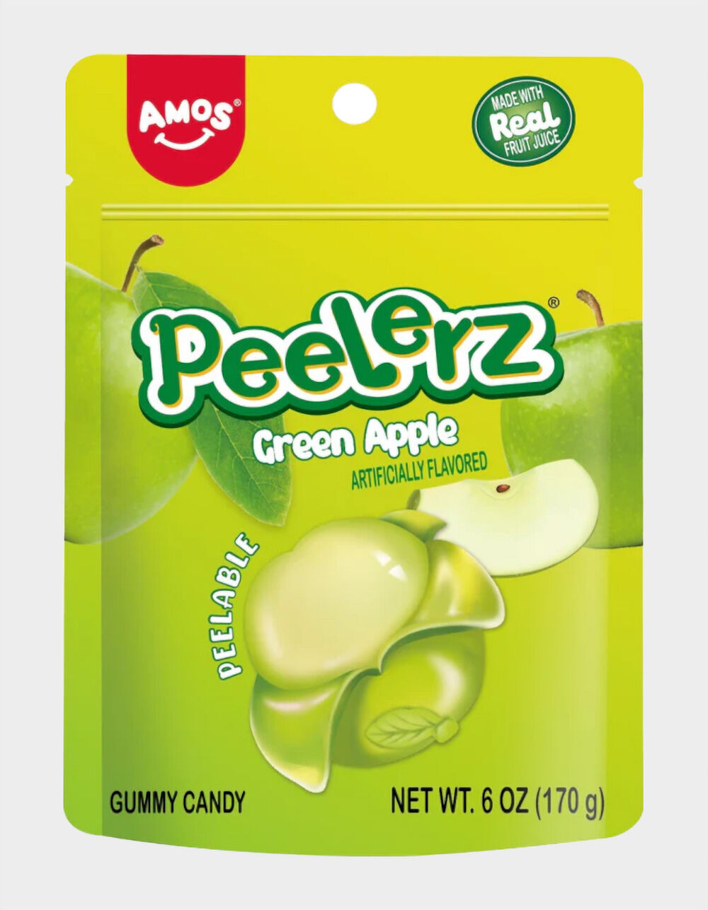 PEELERZ Peelable Green Apple Gummy Candy