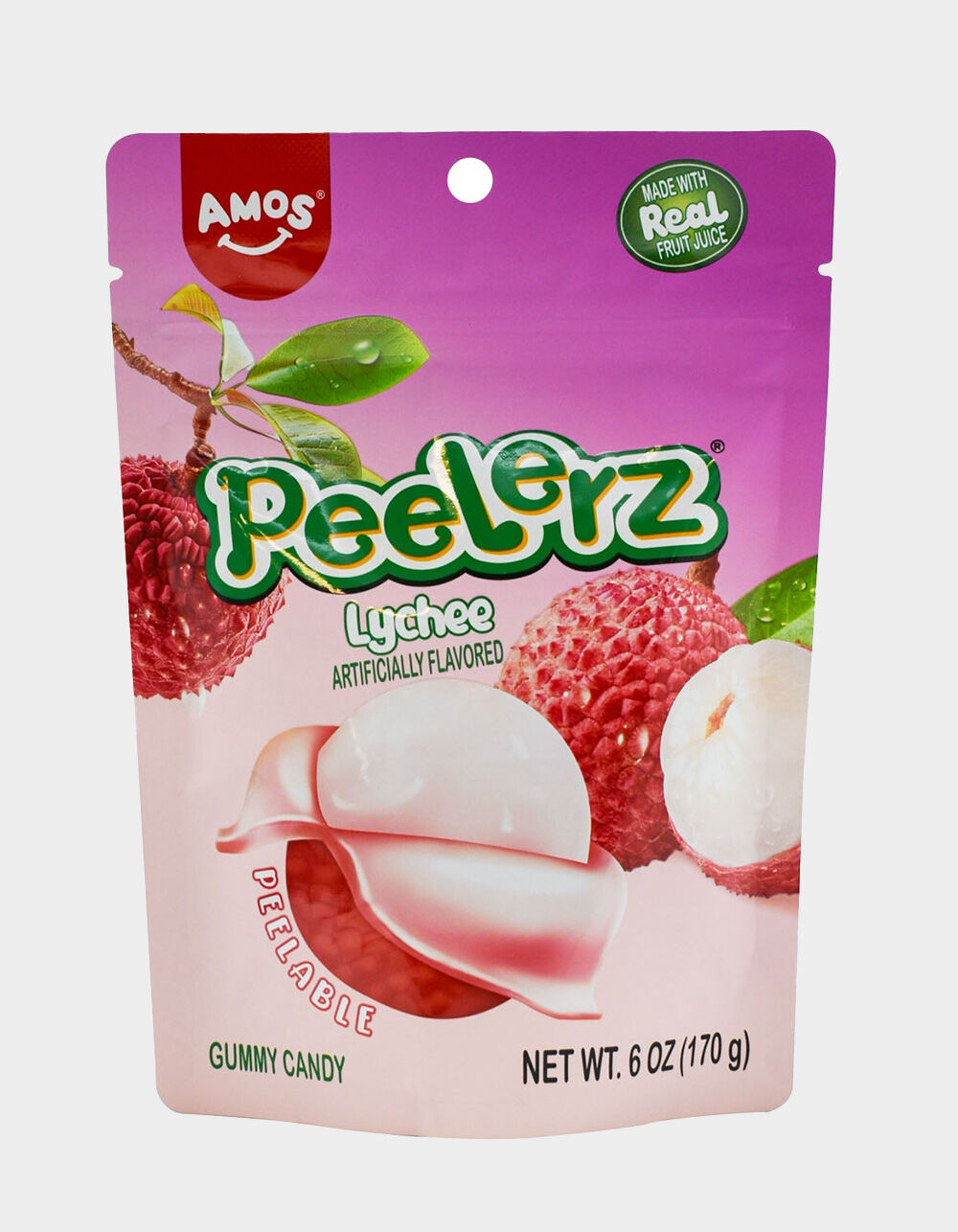 PEELERZ Peelable Lychee Gummy Candy