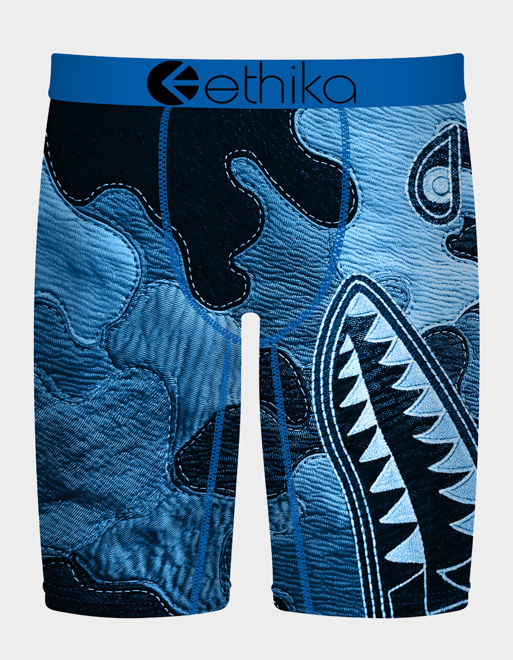 ETHIKA Bomber Denim Blues Staple Mens Boxer Briefs