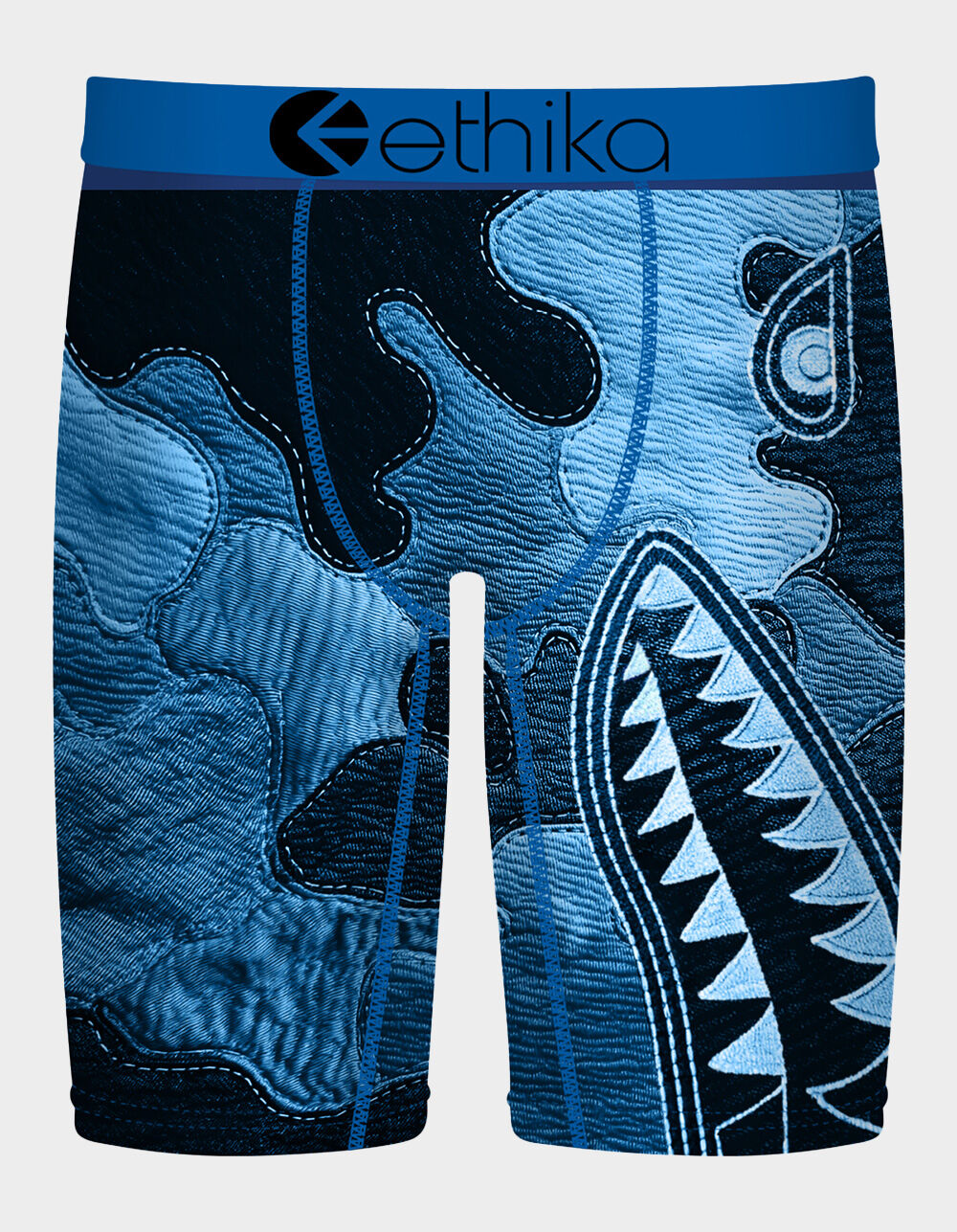 ETHIKA Bomber Denim Blues Staple Boys Boxer Briefs