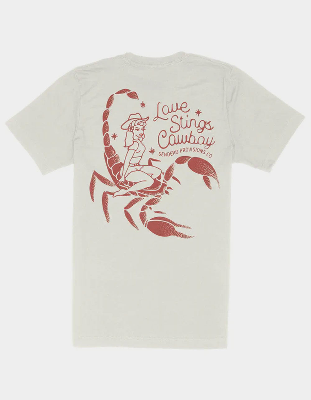 SENDERO PROVISIONS CO. Love Stings Mens Tee