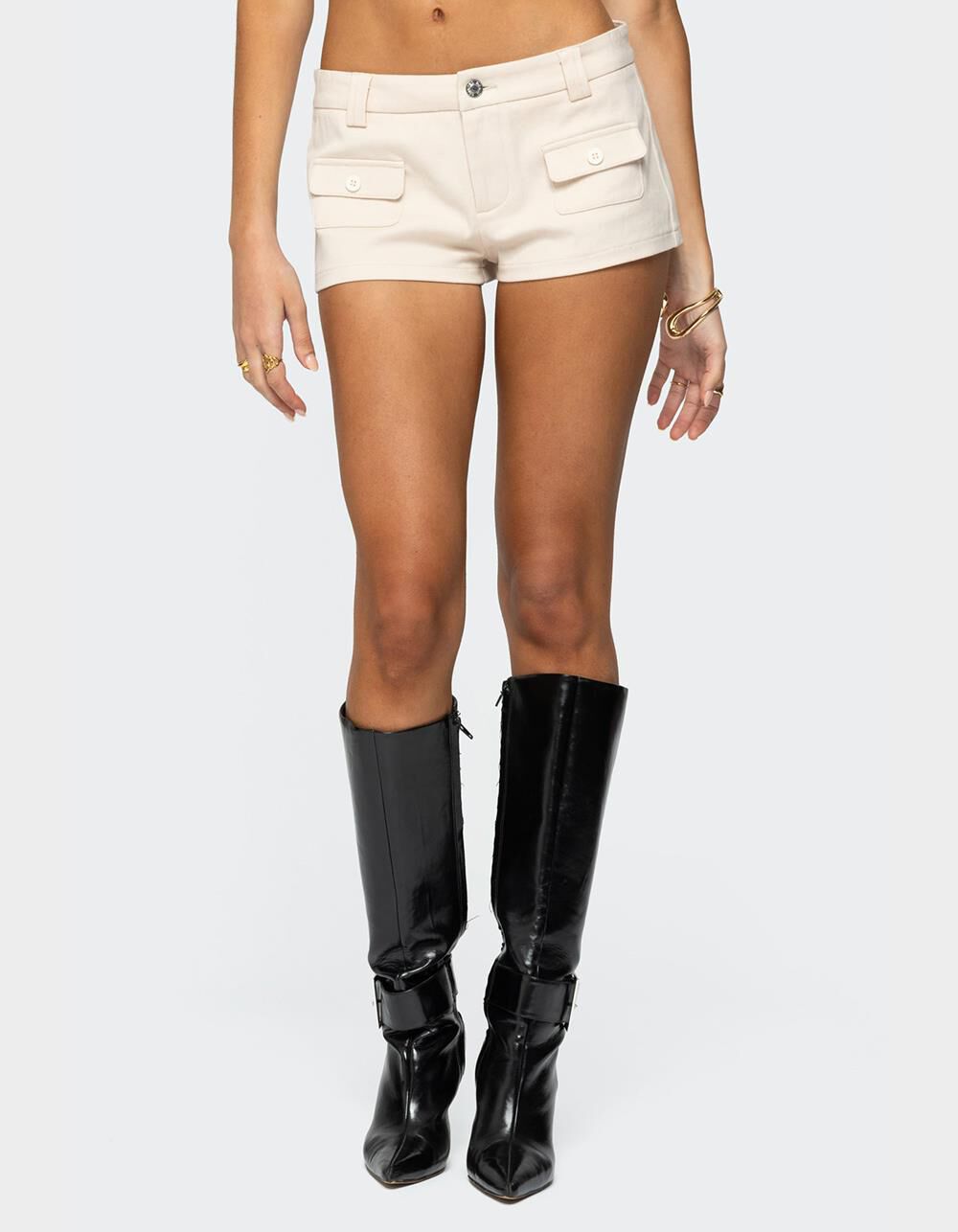 EDIKTED Terra Cargo Micro Shorts
