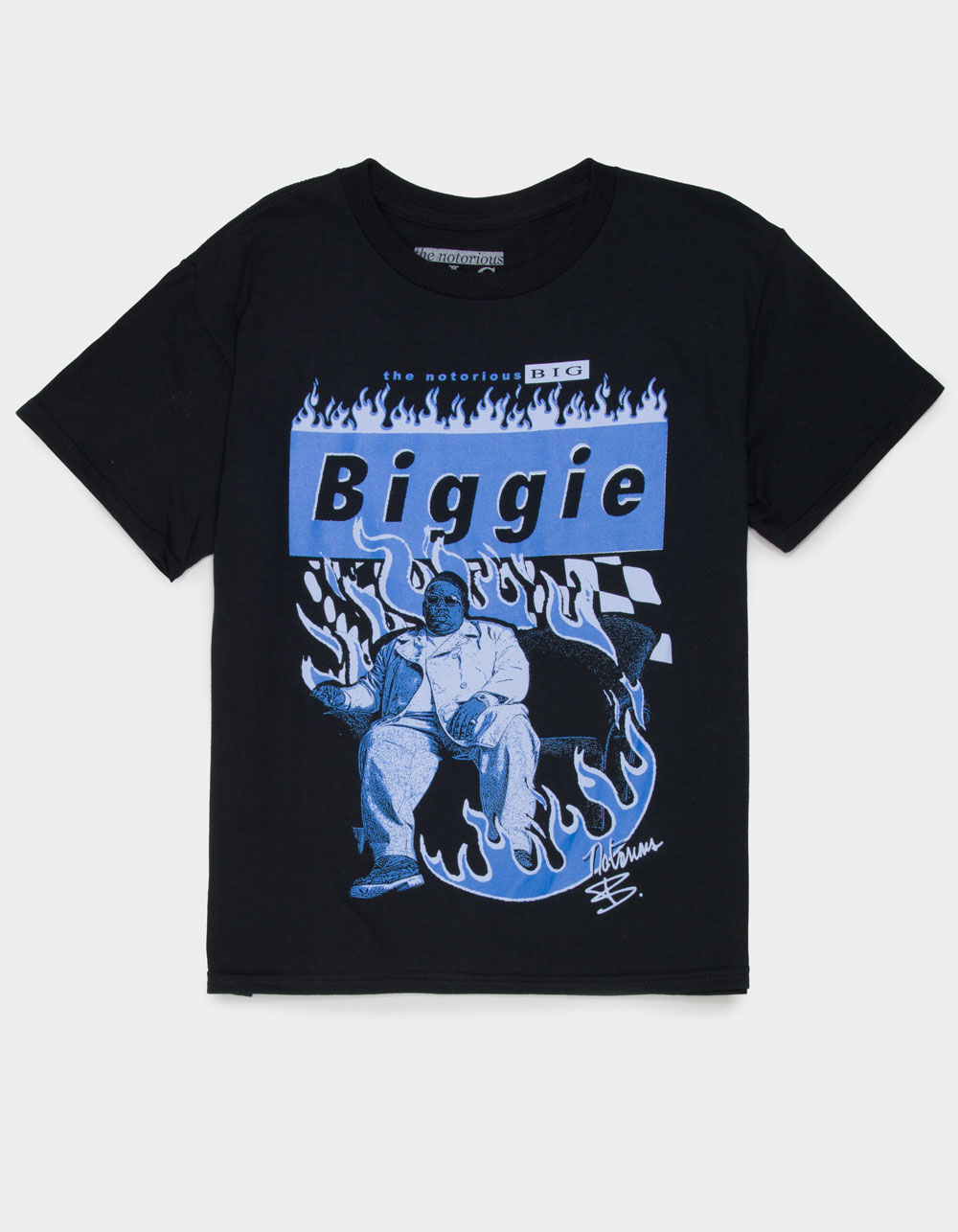 The Notorious B.I.G. Biggie Flames Boys Tee