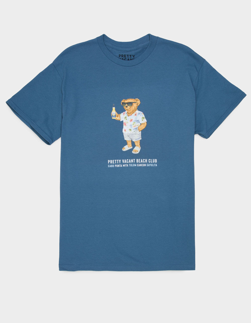 PRETTY VACANT Beach Bear Mens Tee