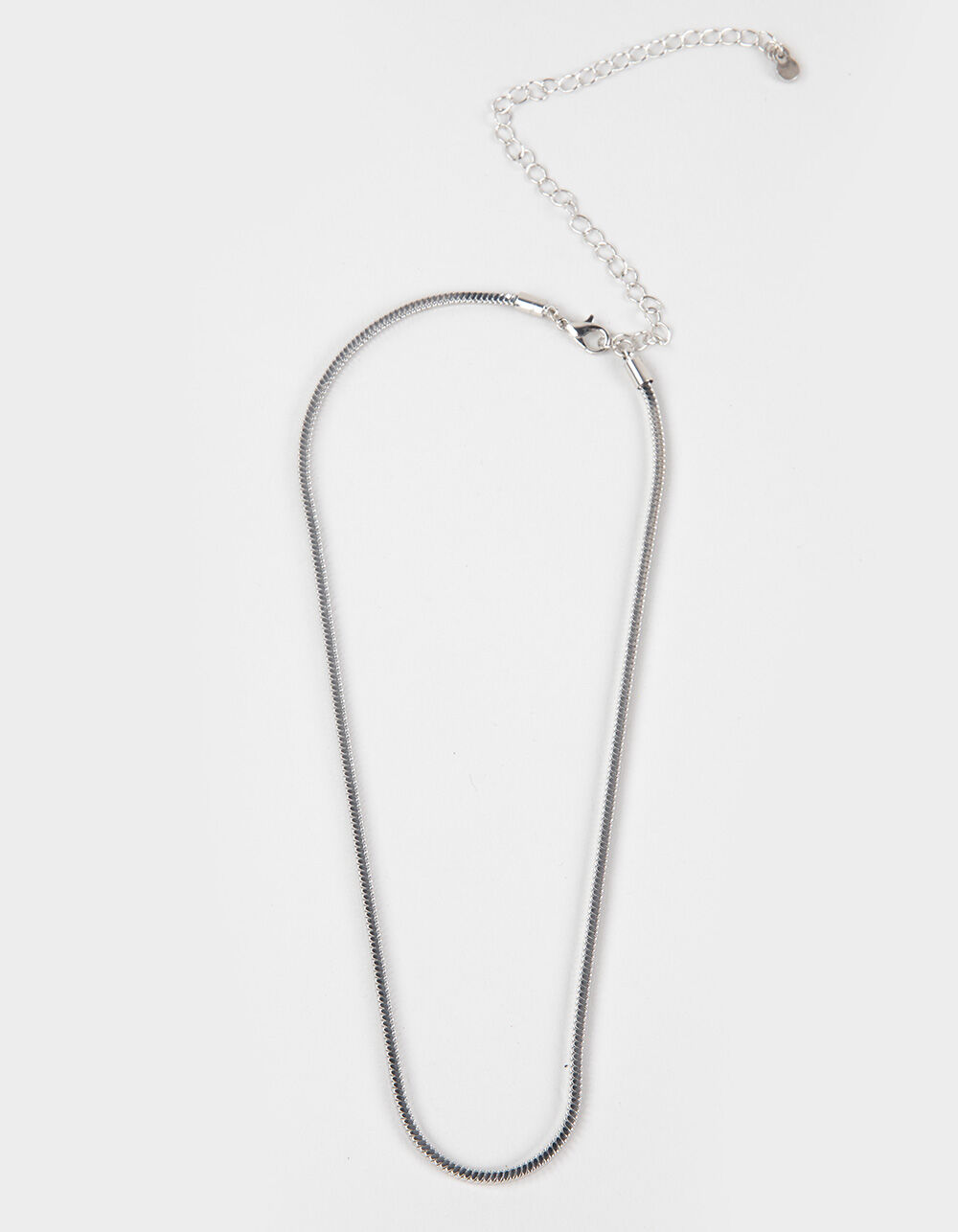 RSQ Stainless Steel Box Mens Chain Necklace