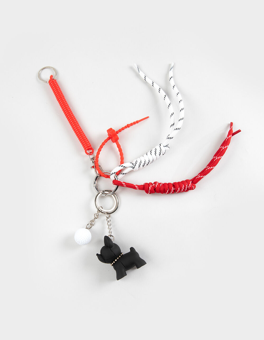 FULL TILT Frenchie Corded Bag Charm