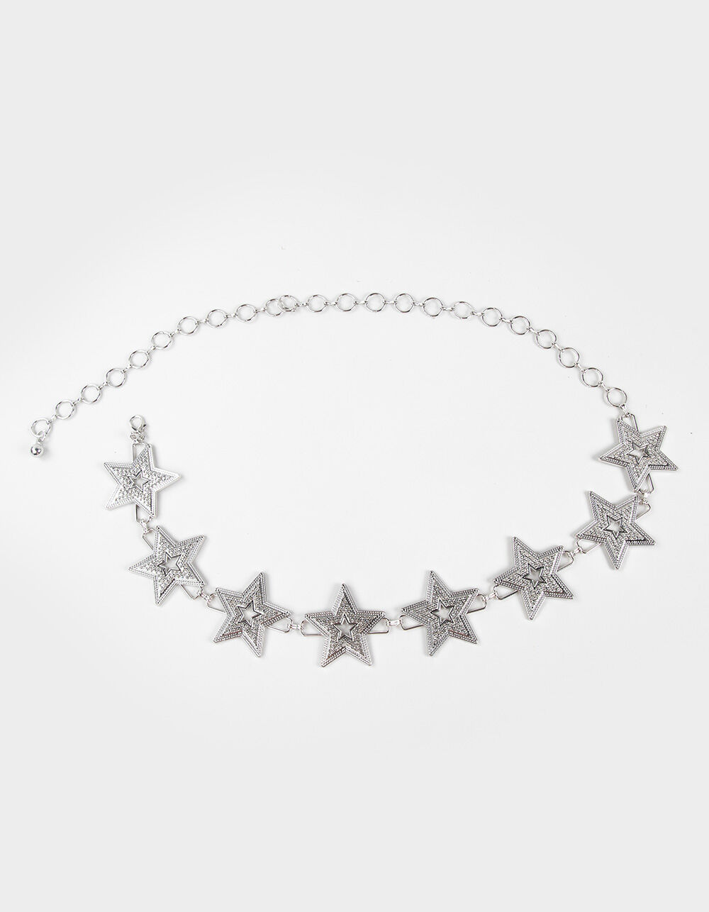 Star Studded Womens Chain Belt