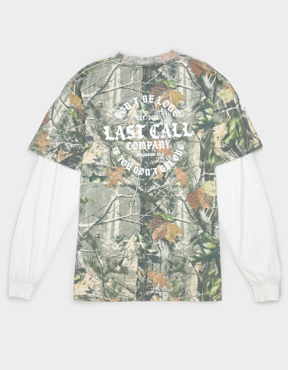 LAST CALL CO. Belong Mens 2fer Long Sleeve Tee