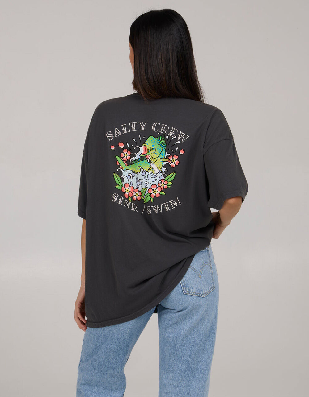 SALTY CREW Hopper Womens Cover-Up Tee