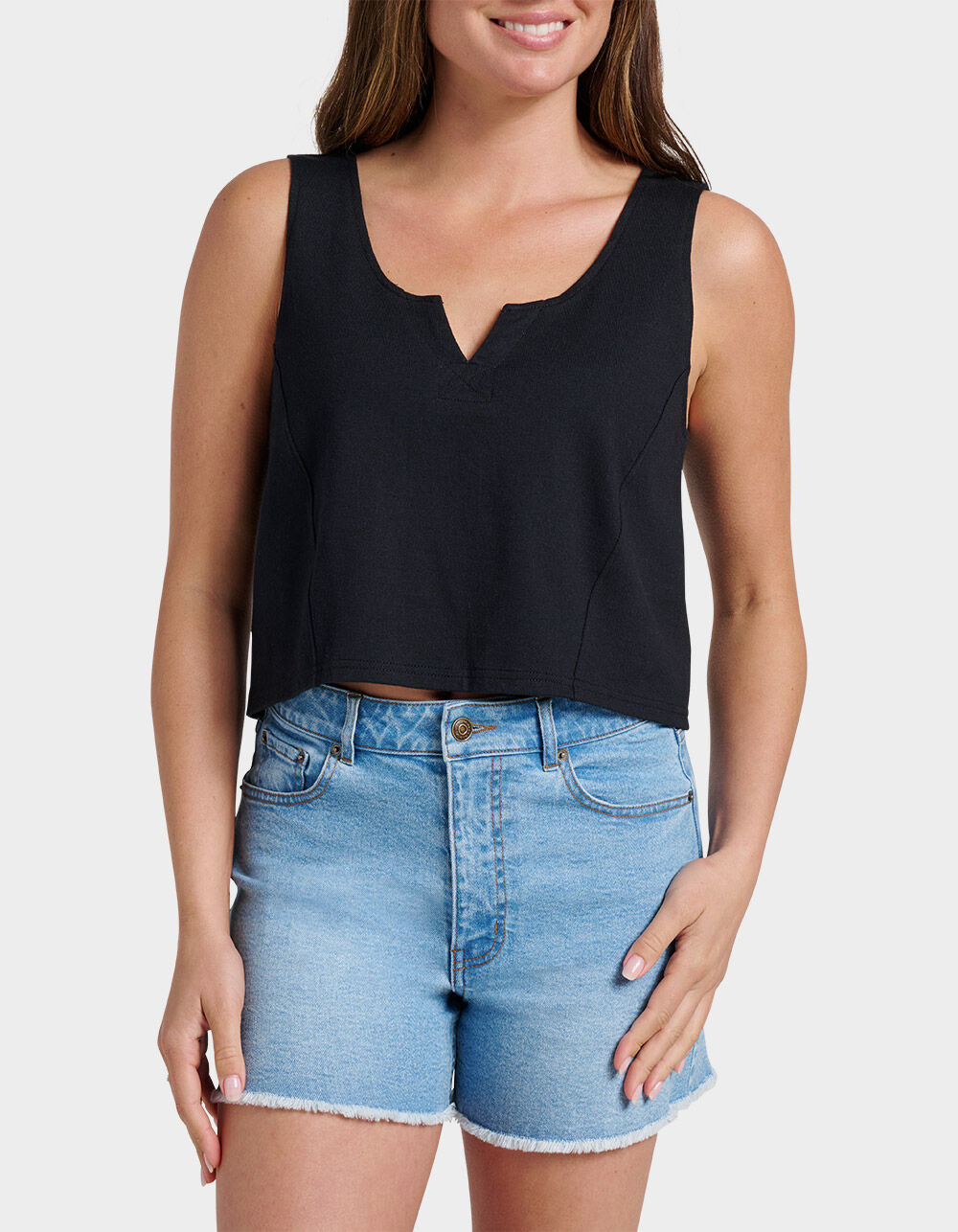 Womens Cropped Tanks Tillys
