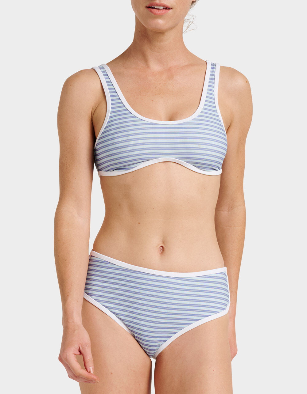 QUIKSILVER Parker Striped Bikini Bottoms