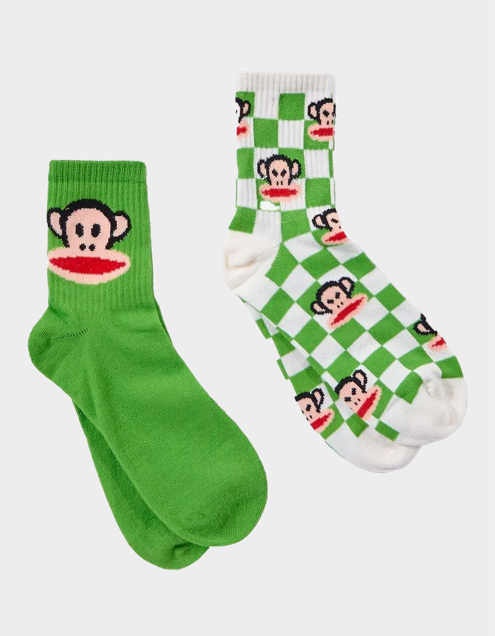 PAUL FRANK 2 Pack Womens Mid Crew Socks