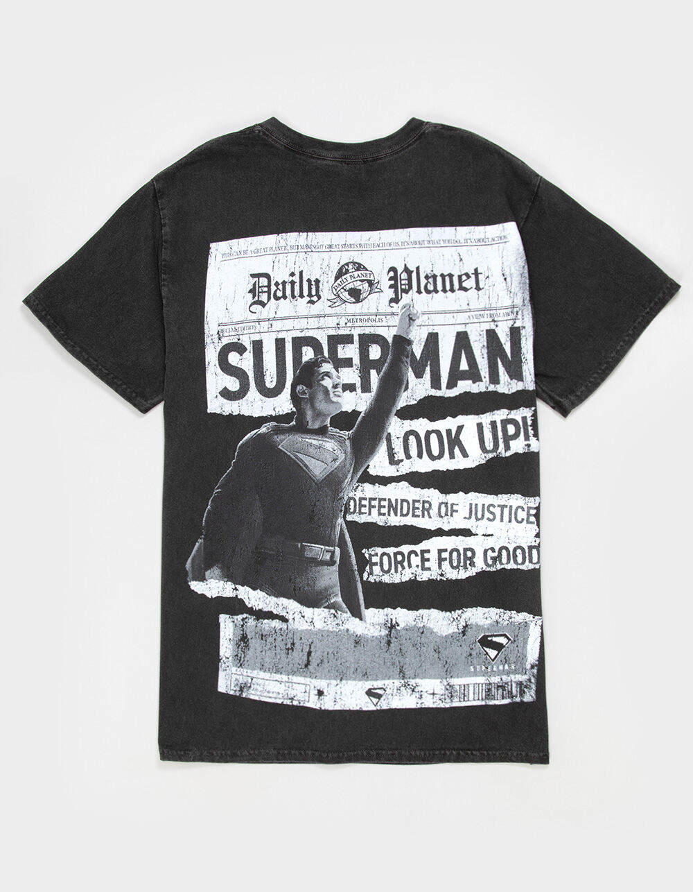 SUPERMAN Tabloid Mens Tee