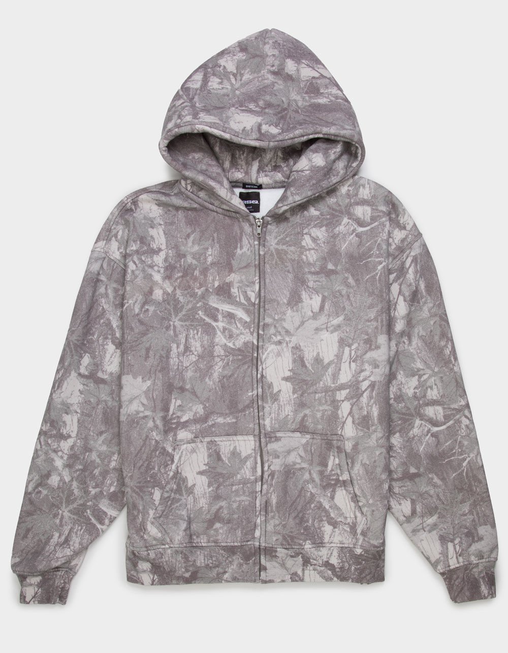 RSQ Mens Oversized Zip-Up Hoodie