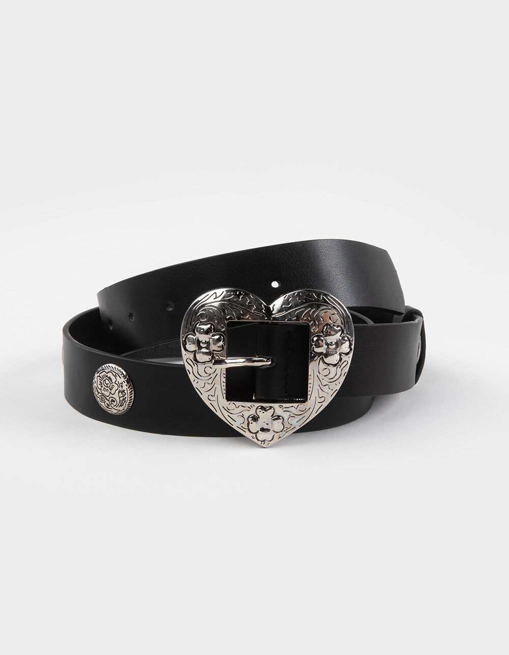 Cross Hearted Buckle Belt