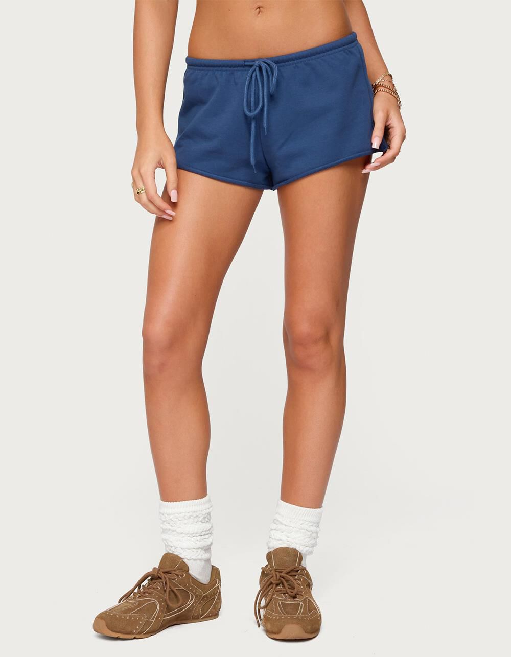EDIKTED Leeroy French Terry Shorts