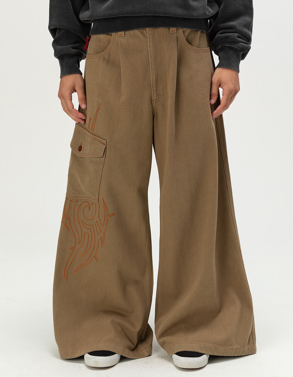 GAT Tribal Mens 34" Leg Opening Ultra Baggy Pants