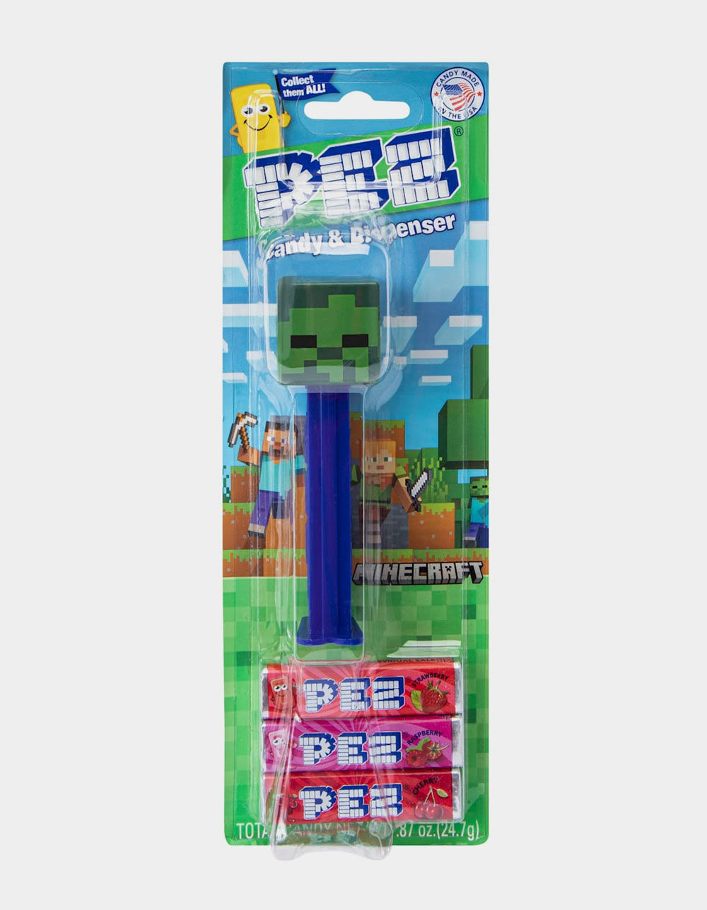 PEZ x Minecraft Candy & Dispenser