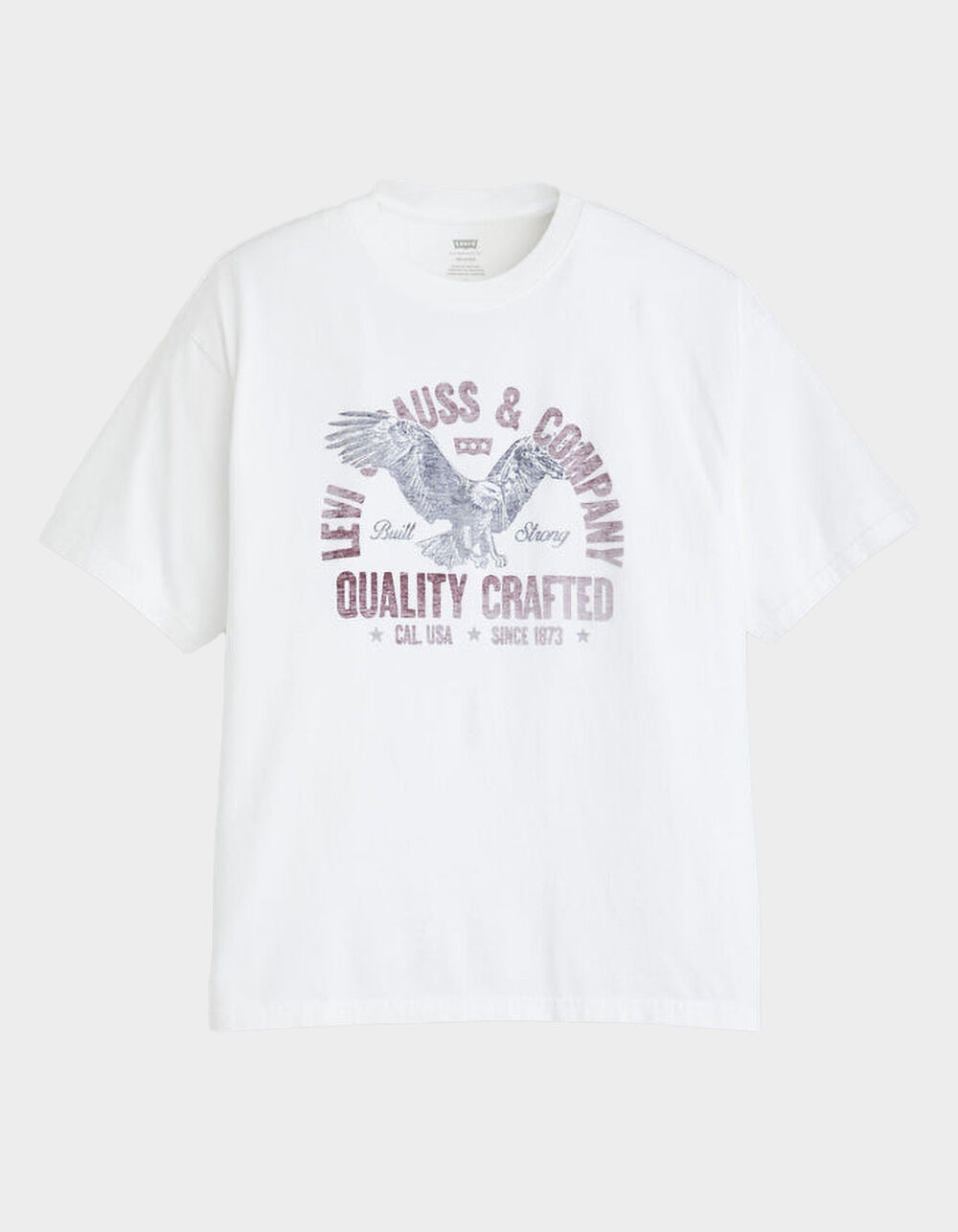 LEVI'S Graphic Mens Cropped Tee