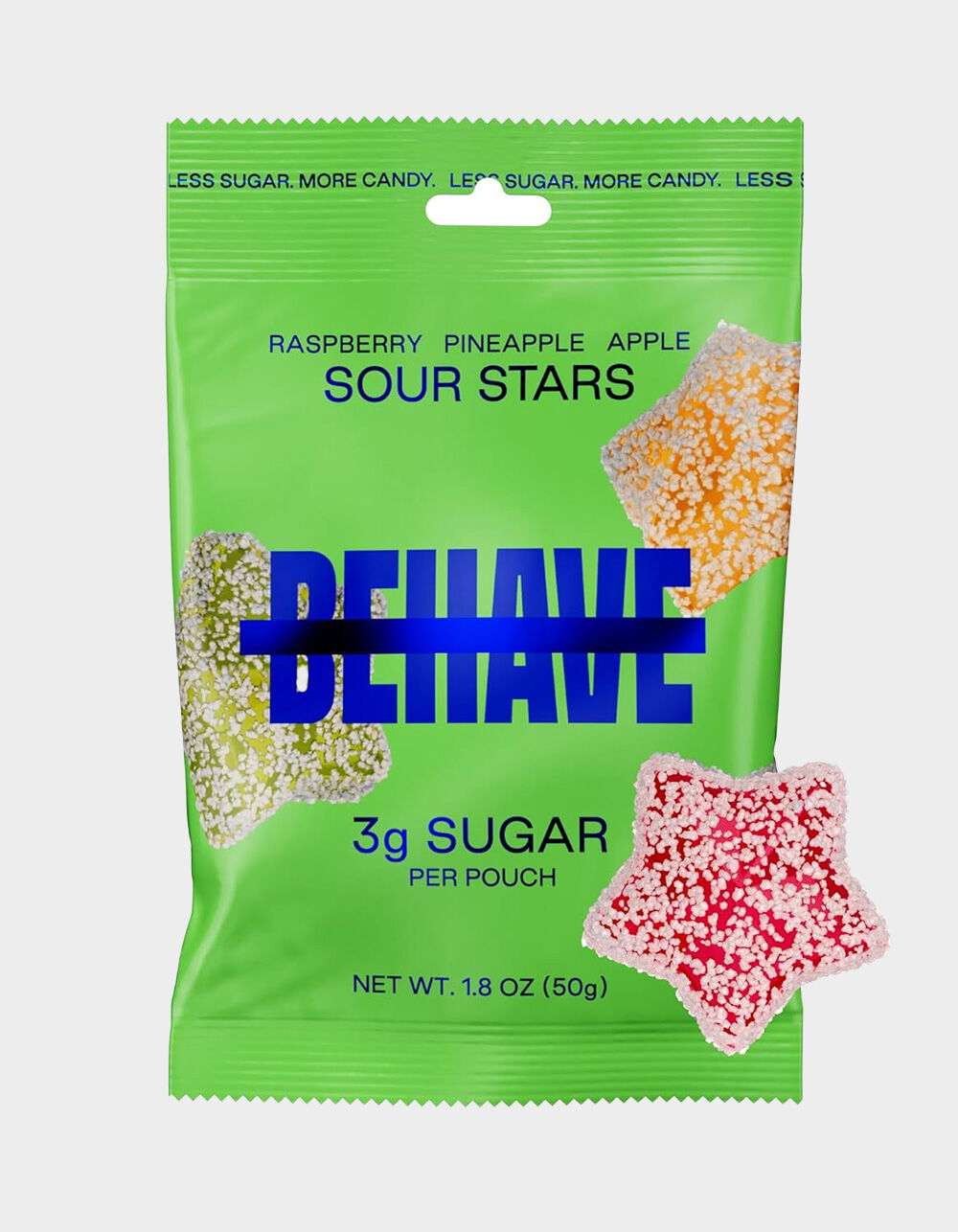 BEHAVE Sour Stars Gummy Candy